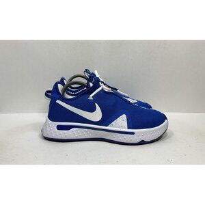 Nike PG 4 Team Royal and White Basketball Sneakers Men’s Size 8 Shoes